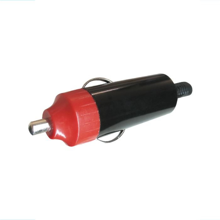 PLUG P/CIGARRERA ROJO Y NEGRO BAKELITA AEREO
