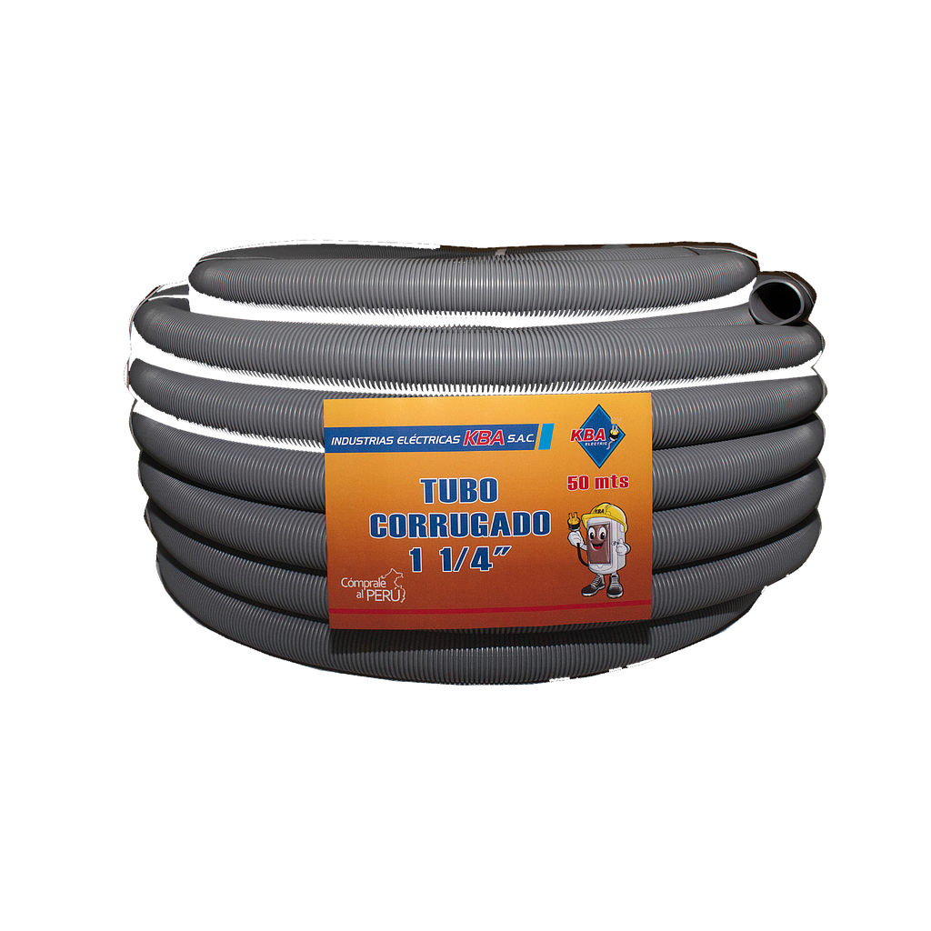 KBA TUBO CORRUGADO DE 1-1/4&quot;
