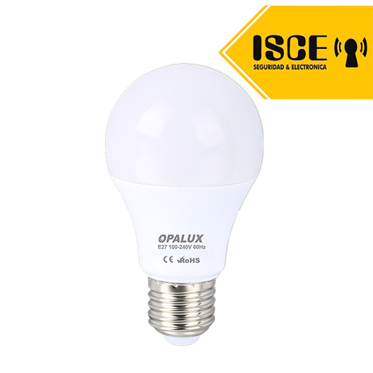 OPALUX FOCO LED 12W 100-240V CALIDO 945LM 3000K E27 230°