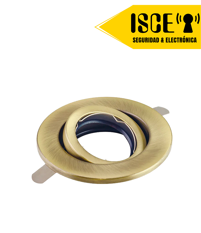 LUMINIKA BASE SPOT LLANO GU10 BRONCE